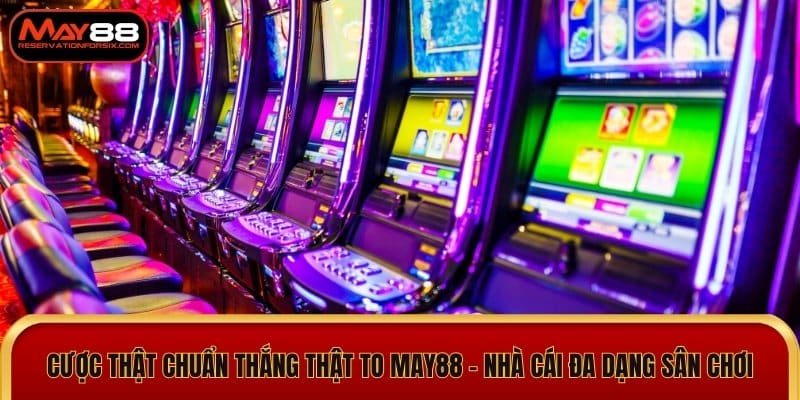 Cược thật chuẩn thắng thật to May88 - Nhà cái đa dạng sân chơi